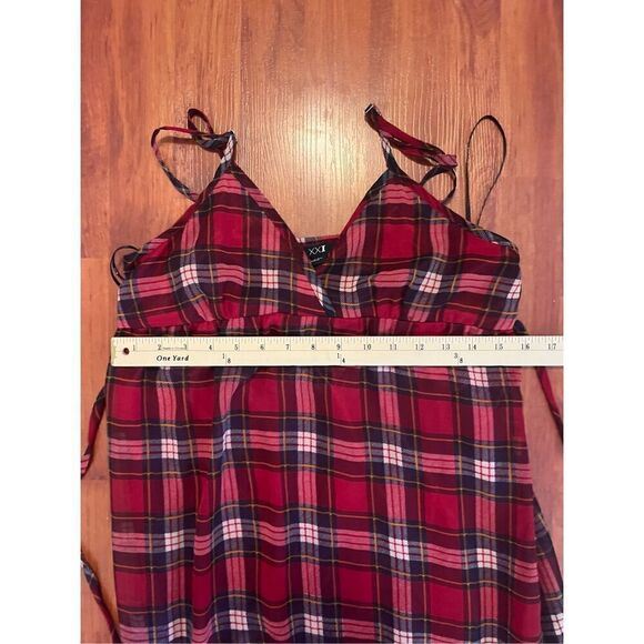 XXI Forever 21 Plaid Maxi dress. Size Small Petite - Picture 12 of 12